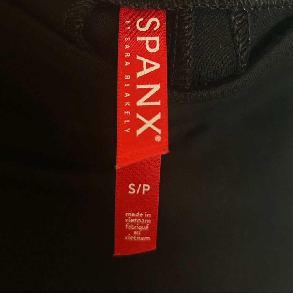 SPANX The Perfect Black Pant Ankle Backseam Skinny Black Small - Picture 9 of 12